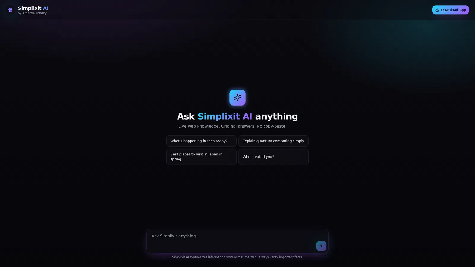 Simplixit AI screenshot 1