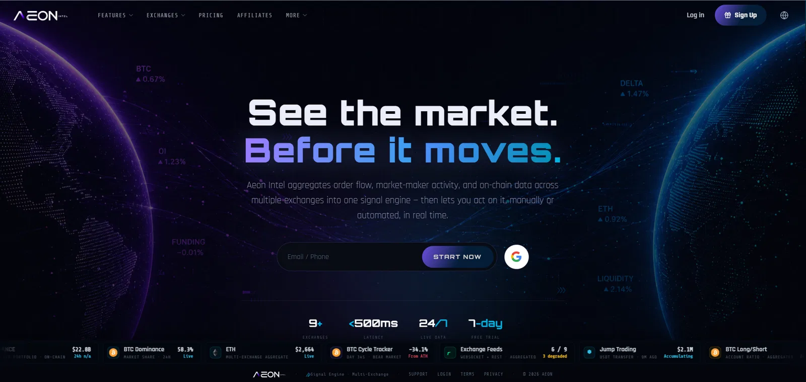 Aeon Intel screenshot 1