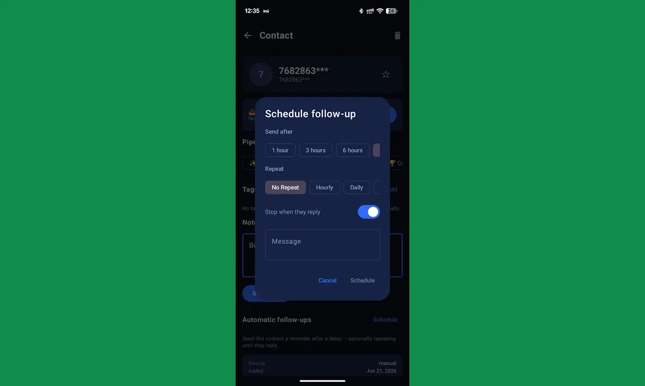 WhatsClaw screenshot 1