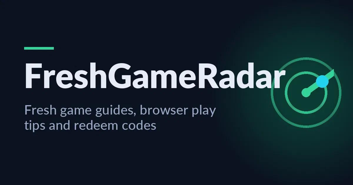 FreshGameRadar screenshot 1