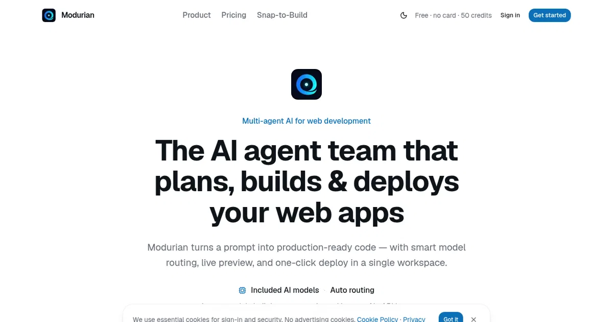 Modurian screenshot 2