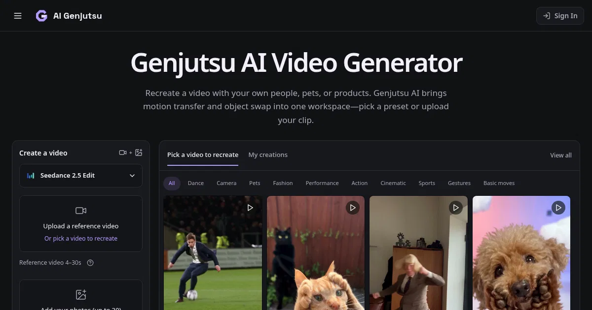 Genjutsu AI screenshot 1