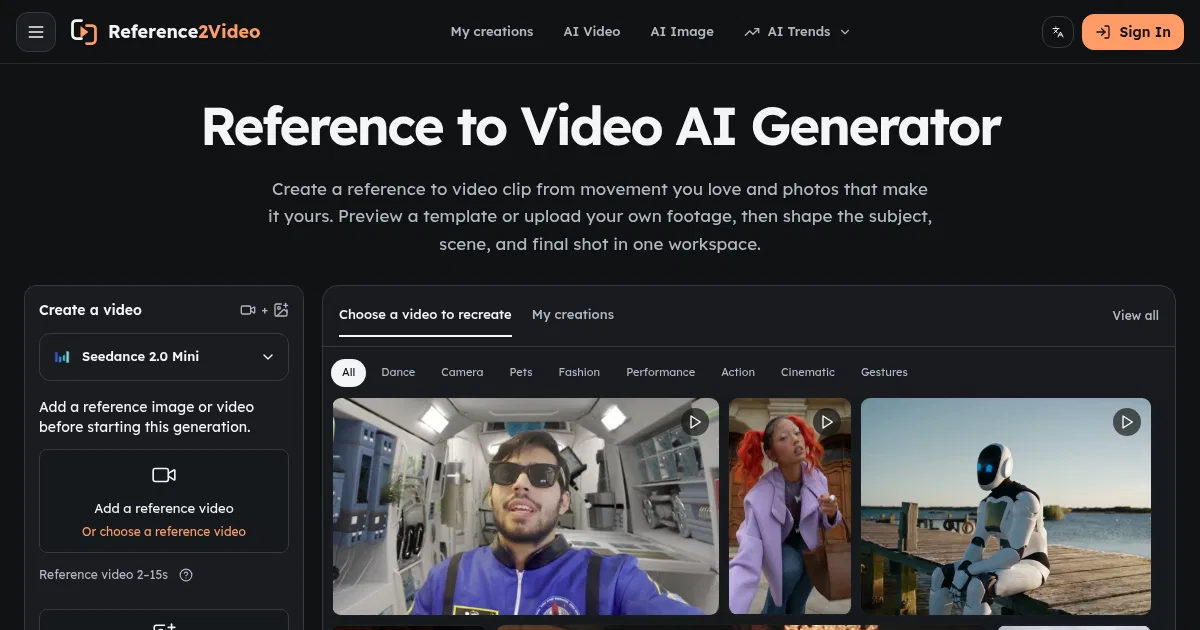 Reference to Video screenshot 1