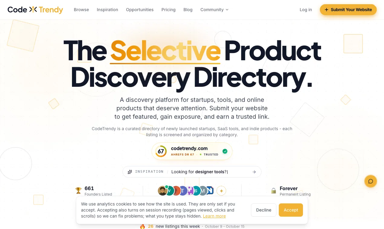 CodeTrendy screenshot 2