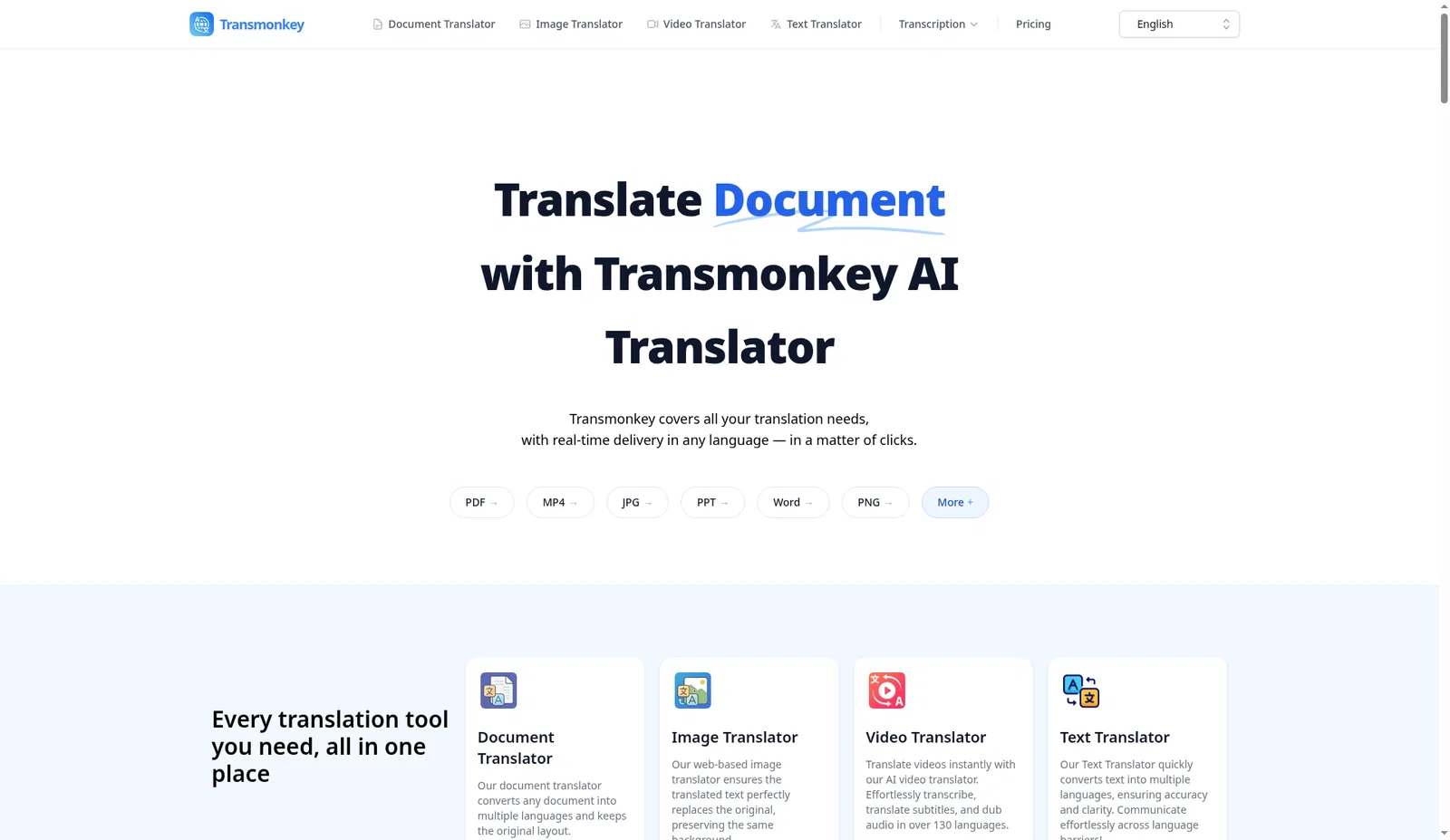 TransMonkey screenshot 1