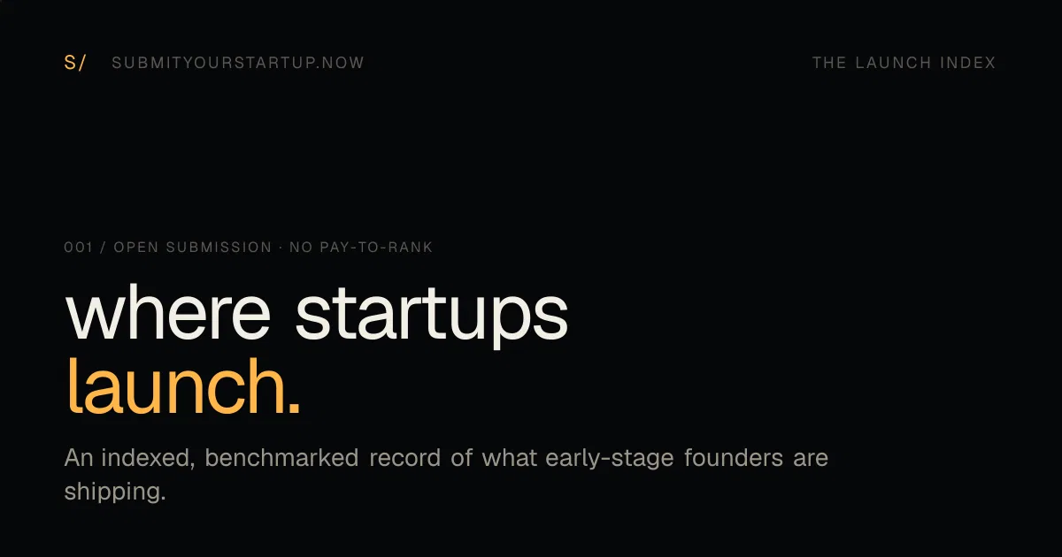 Submit Your Startup screenshot 1