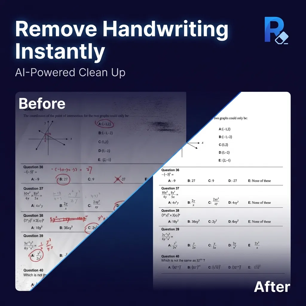 RemoveHandwriting screenshot 1