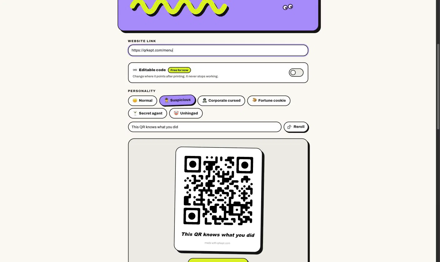 Suspicious QR screenshot 2