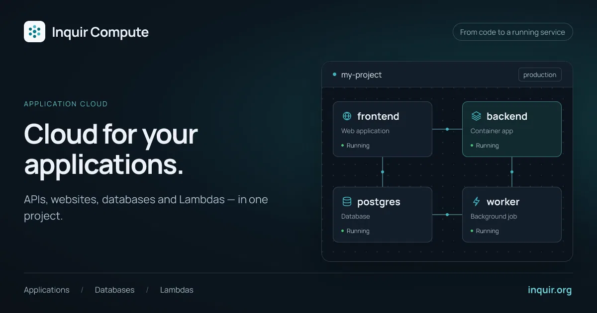 Inquir Compute screenshot 1