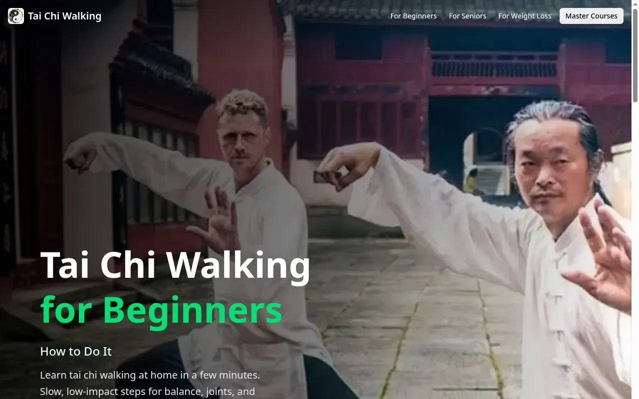 Taichi Walking screenshot 1
