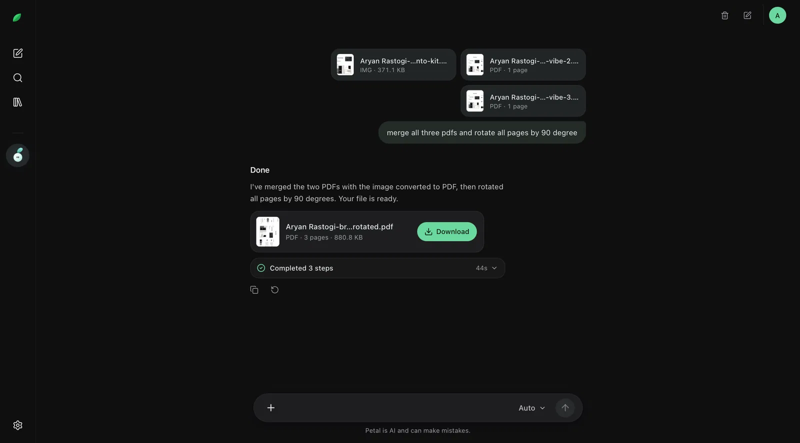 Petal screenshot 4