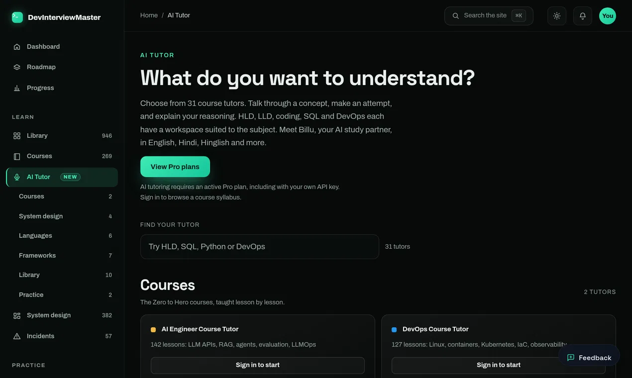 DevInterviewMaster screenshot 3