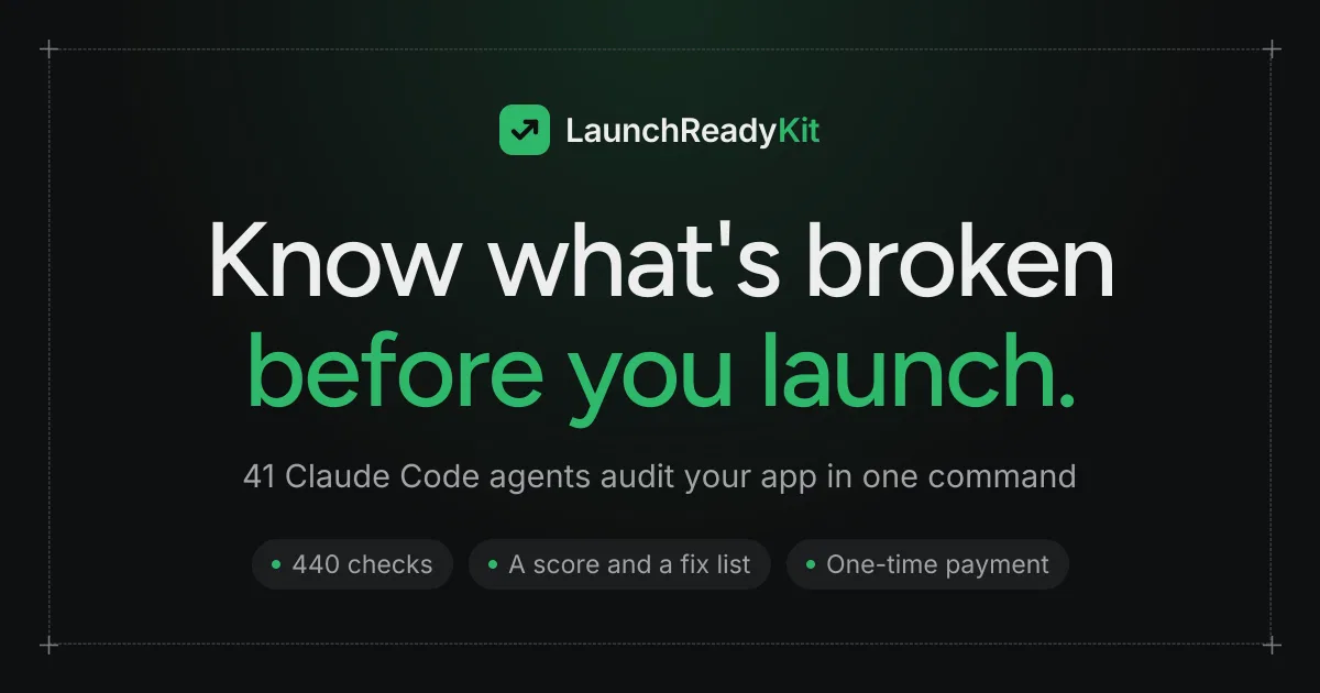 LaunchReadyKit screenshot 1