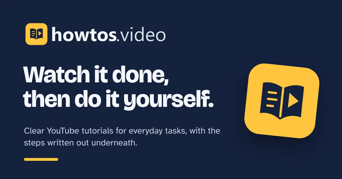 howtos.video - Everyday Learning Guides screenshot 1