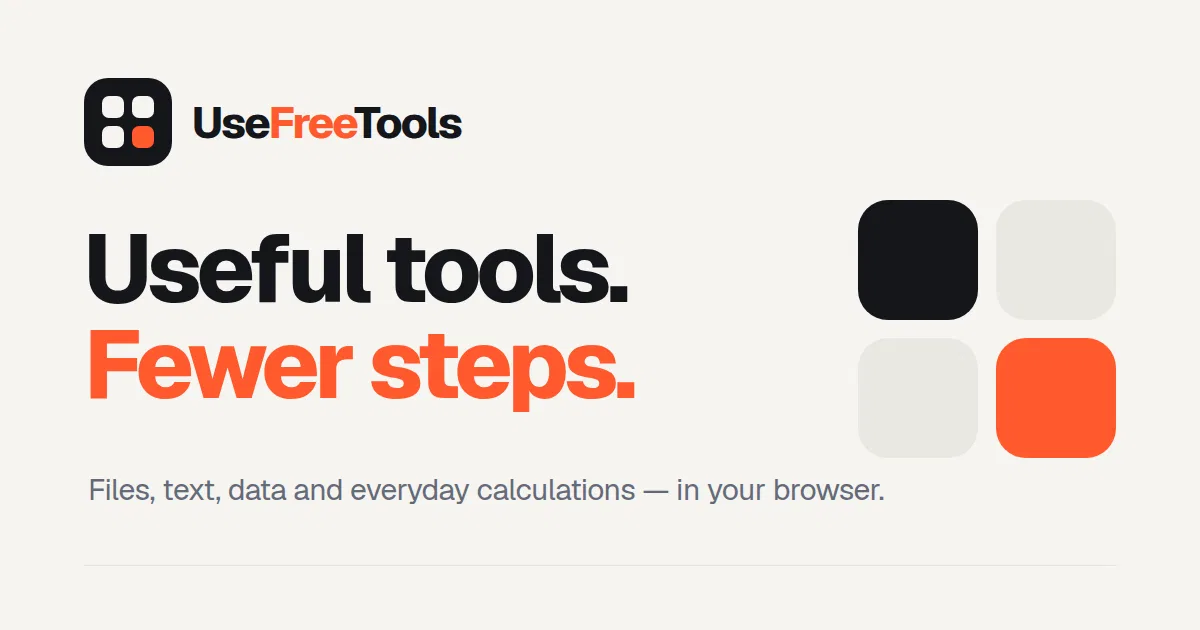 UseFreeTools screenshot 1