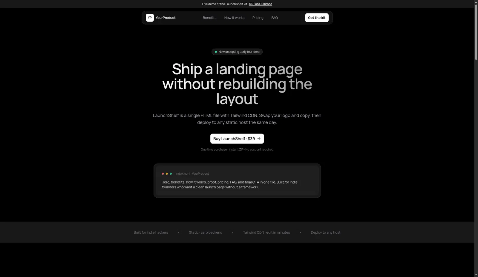LaunchShelf screenshot 1