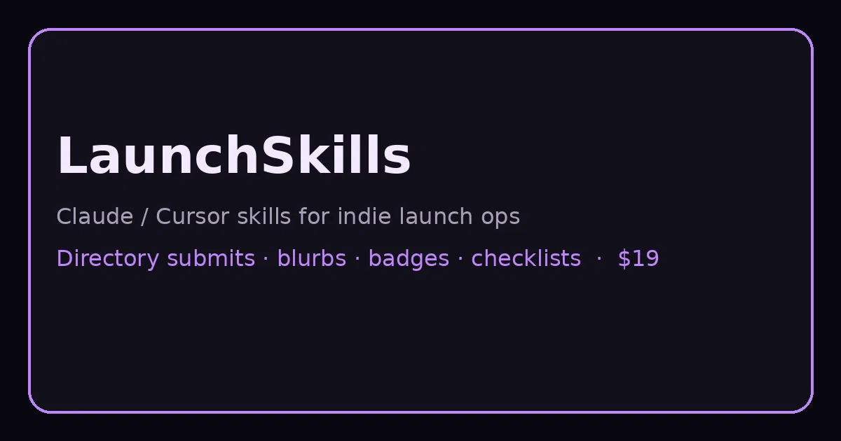 LaunchSkills screenshot 2