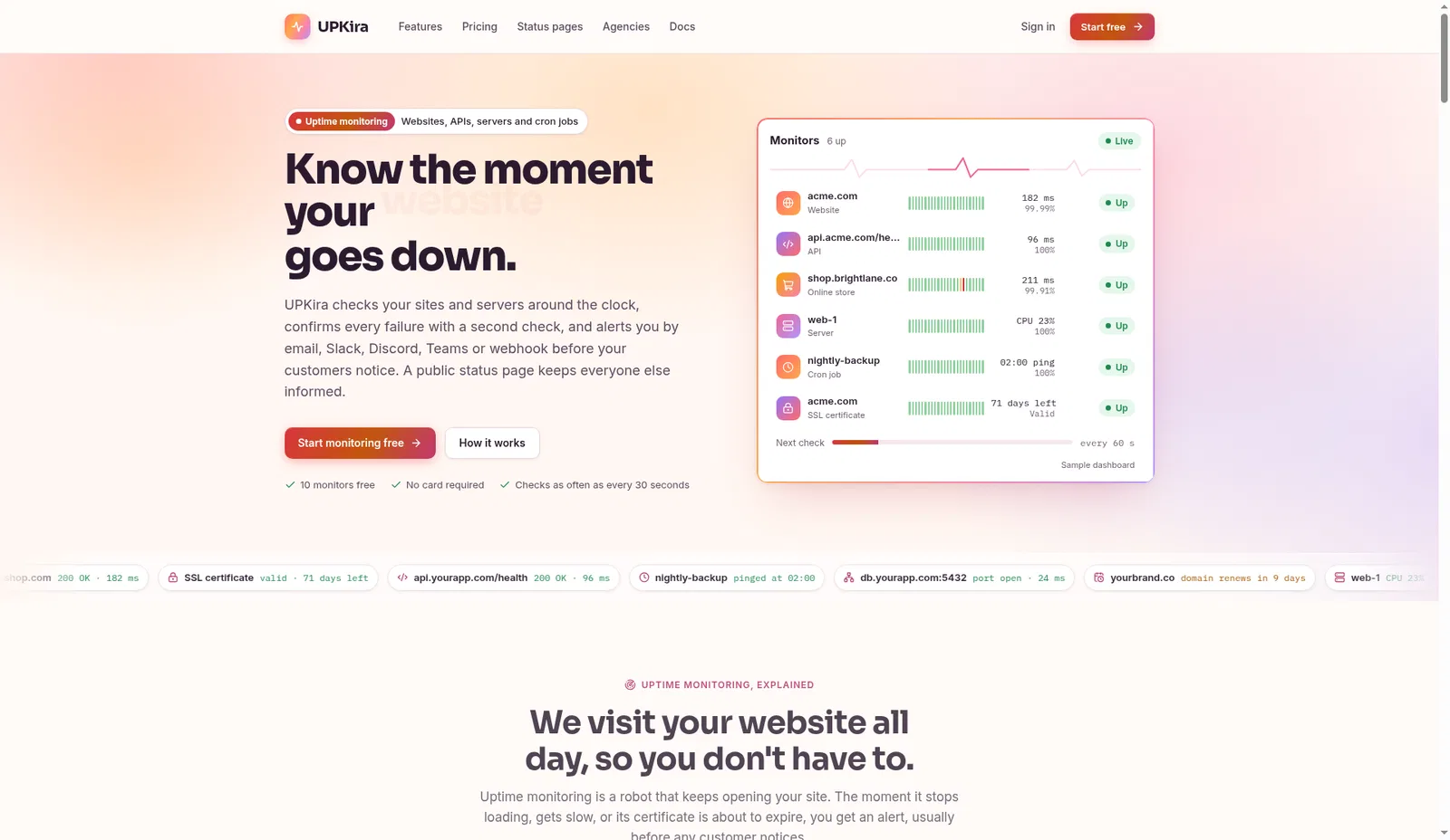 UPKira screenshot 2