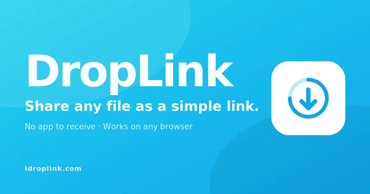 DropLink screenshot 1
