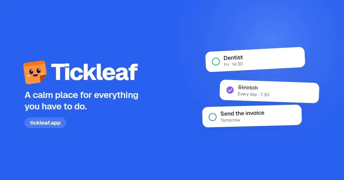 Tickleaf screenshot 2