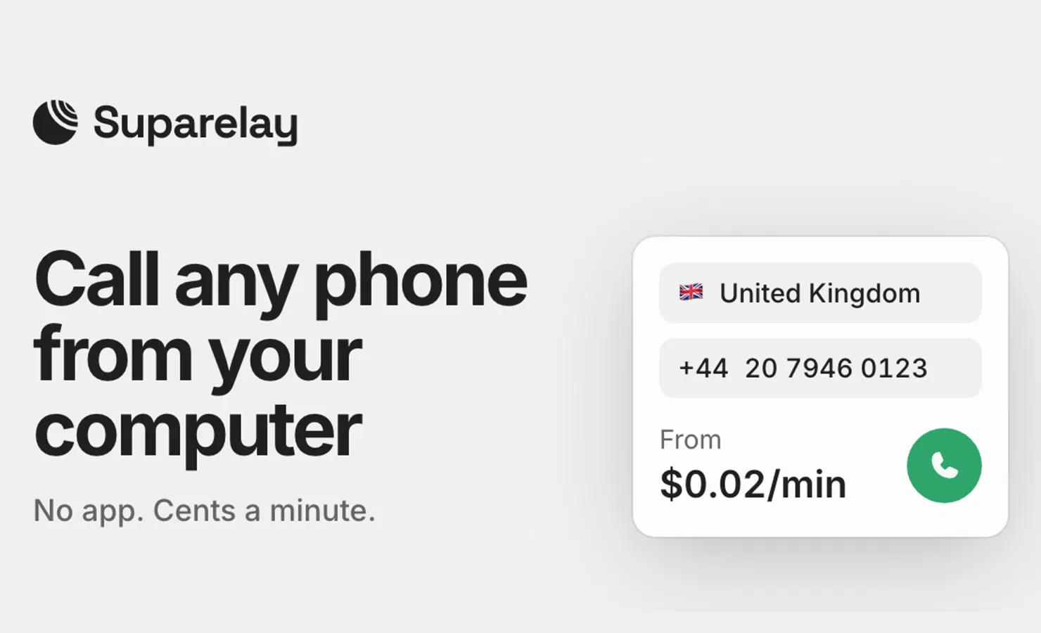 Suparelay screenshot 1