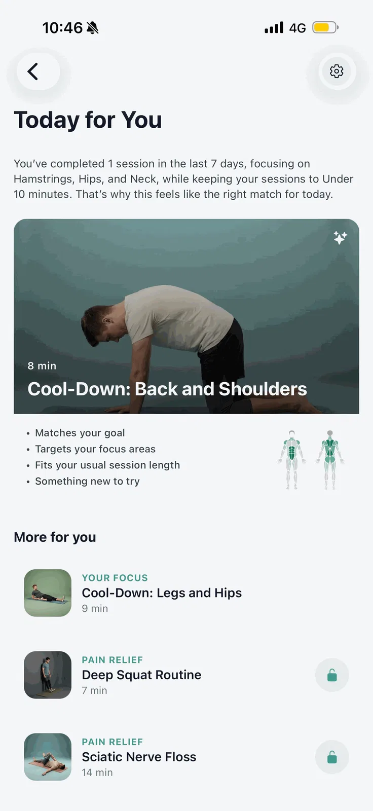 Flexor: Stretch & Flexibility screenshot 2