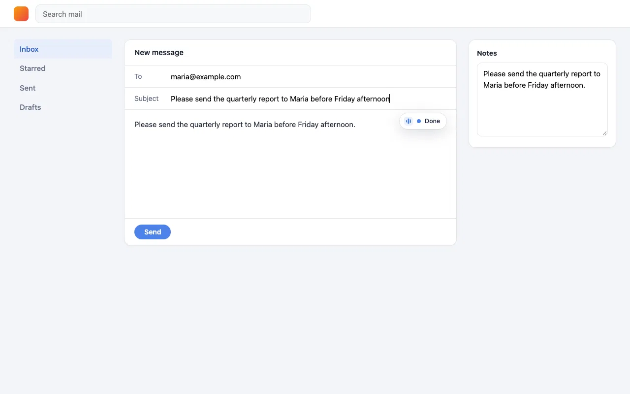 Yap Voice Typing screenshot 2